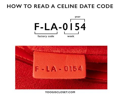 celine belt bag date code|celine bags serial number lookup.